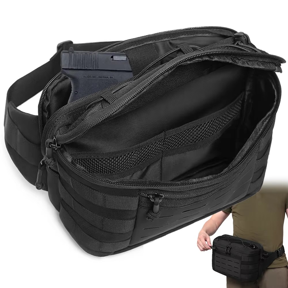 Tactical Fanny Pack Concealed  - Edc Carry Fanny Pack recension och pris