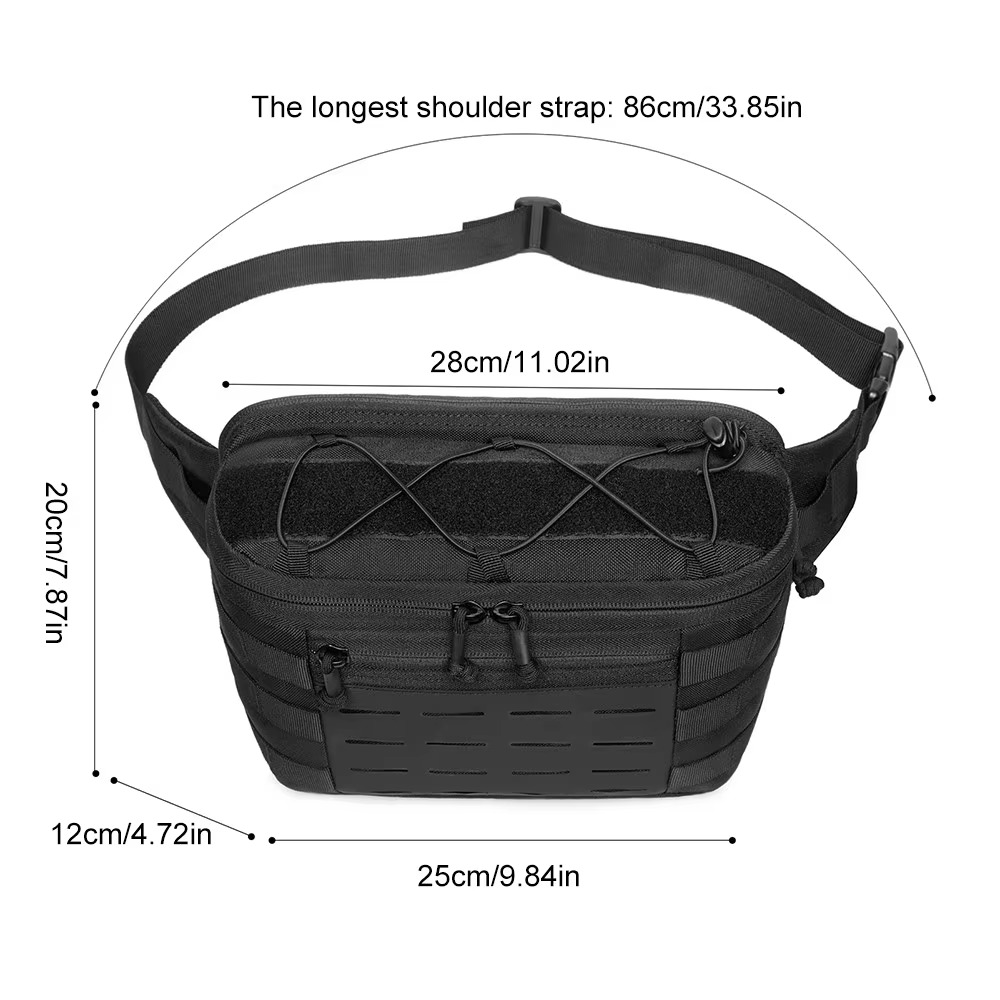 Tactical Fanny Pack Concealed  - Edc Carry Fanny Pack recension och pris